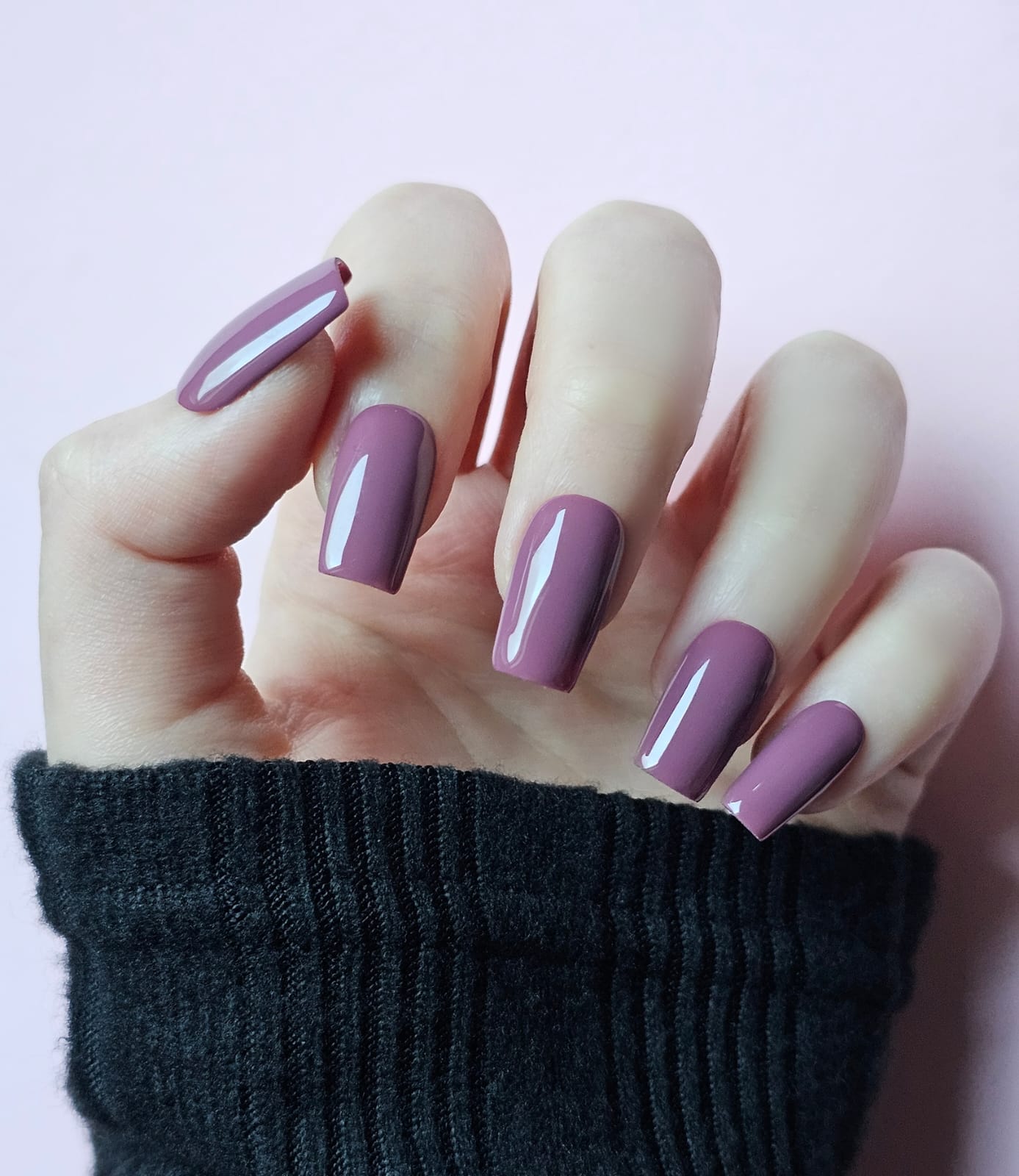 Press On Nails || " Crazy About Mauve" || Set Of 24 || Custom & Handmade Luxury False Nails || Made In UK LuxeNailsInc